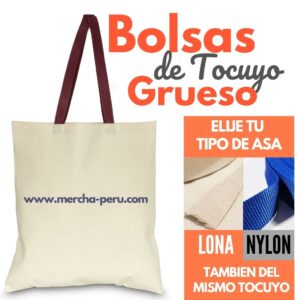 Bolsa de tocuyo Grueso