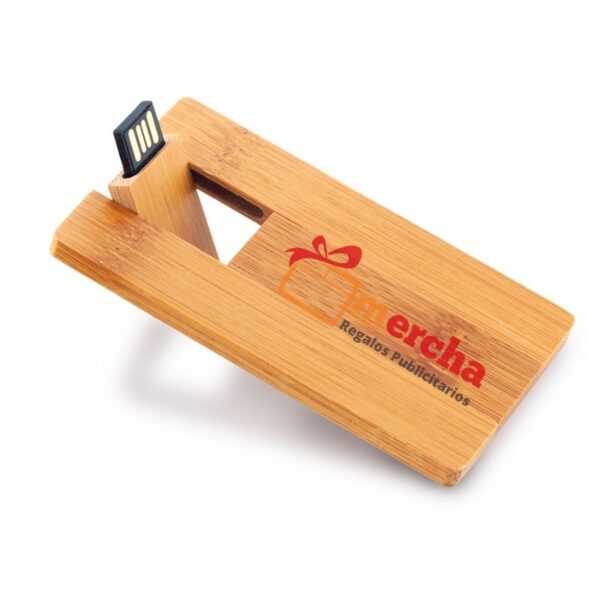 USB Tarjeta Bambú