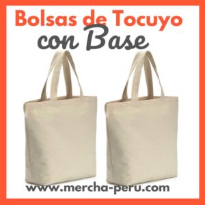 Bolsas de Tocuyo con Base