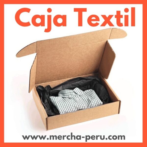 Caja de cartón Tipo Textil 13x11x7