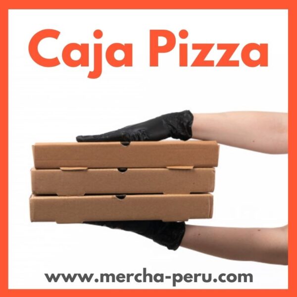 Caja para Pizza 23x23x4.5cm