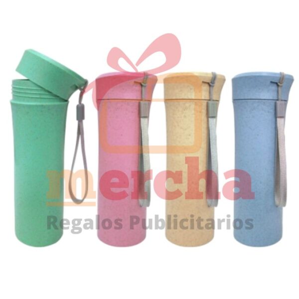 Jarro Mug de Paja de Trigo 400ml - Imagen 2
