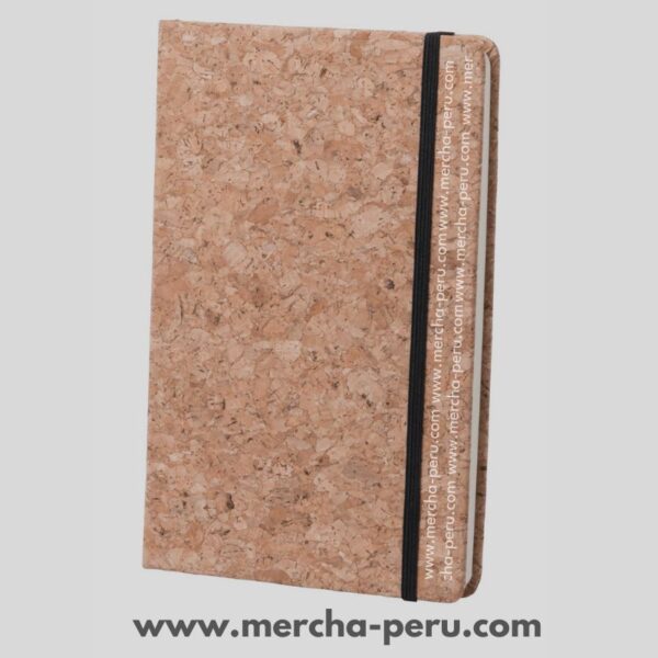 Libreta ecológica cion tapa hecha de corcho